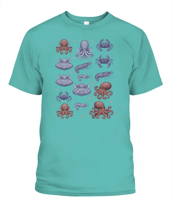 Unisex T-Shirt | Comfort Colors 1717 (US) 90s retro animals + nature 178
