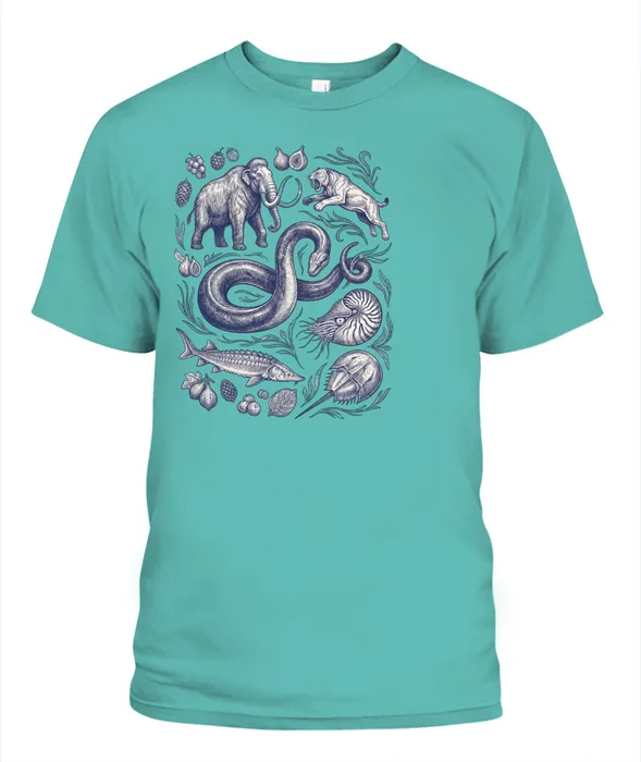 Unisex T-Shirt | Comfort Colors 1717 (US) 90s retro animals + nature 197