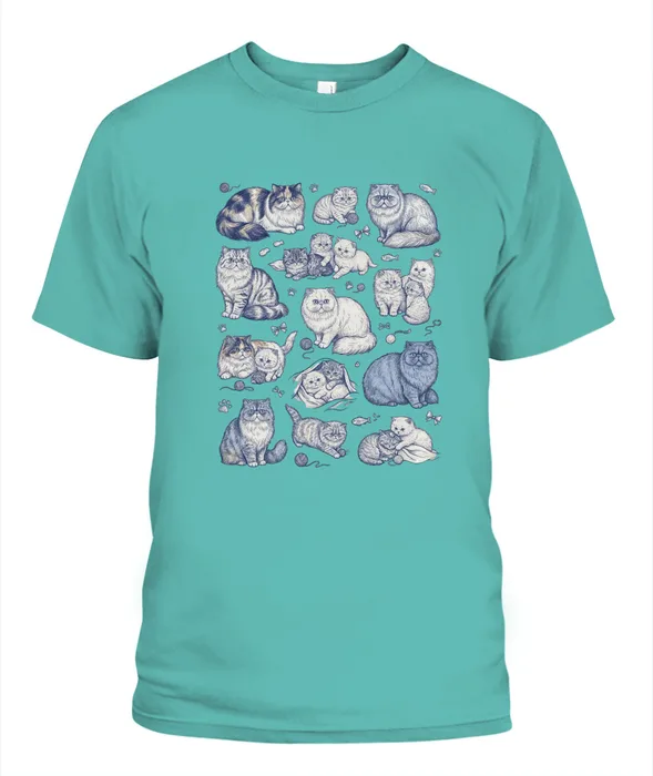 Unisex T-Shirt | Comfort Colors 1717 (US) 90s retro animals + nature 111
