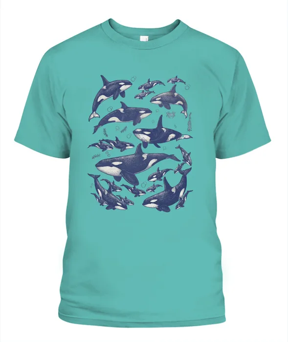 Unisex T-Shirt | Comfort Colors 1717 (US) 90s retro fish + nature 106