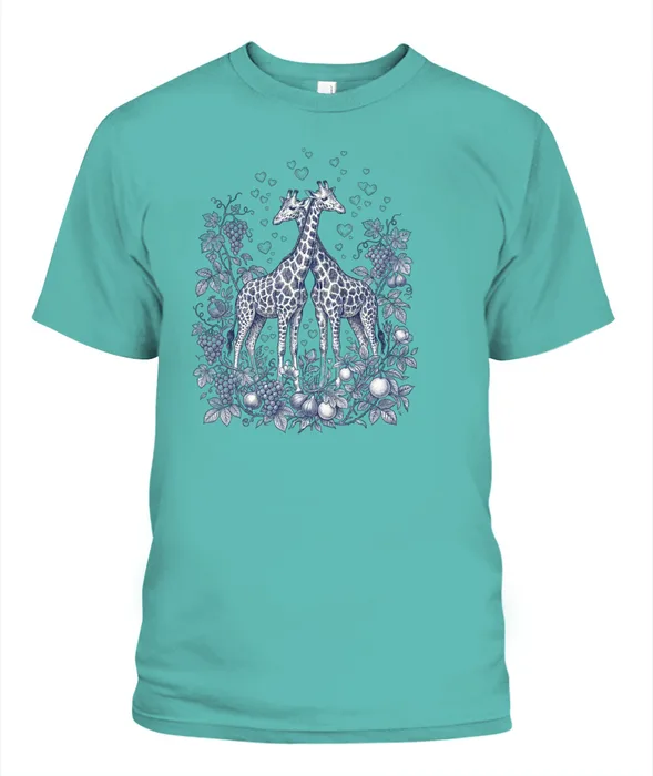 Unisex T-Shirt | Comfort Colors 1717 (US) 90s retro animals + nature 219