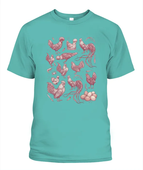 Unisex T-Shirt | Comfort Colors 1717 (US) 90s retro animals + nature 69