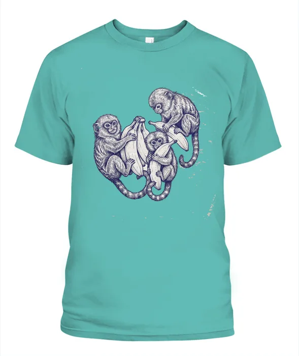 Unisex T-Shirt | Comfort Colors 1717 (US) 90s retro animals + nature 284
