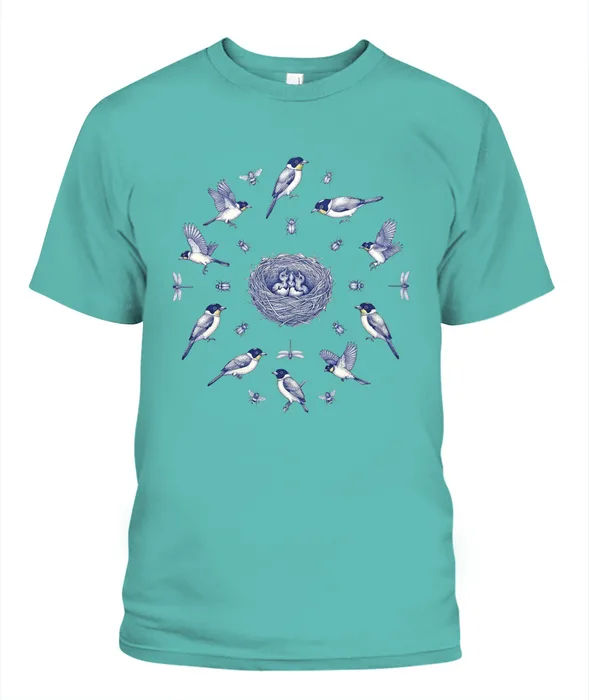 Unisex T-Shirt | Comfort Colors 1717 (US) 90s retro animals + nature 313
