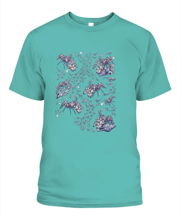 Unisex T-Shirt | Comfort Colors 1717 (US) 90s retro animals + nature 117
