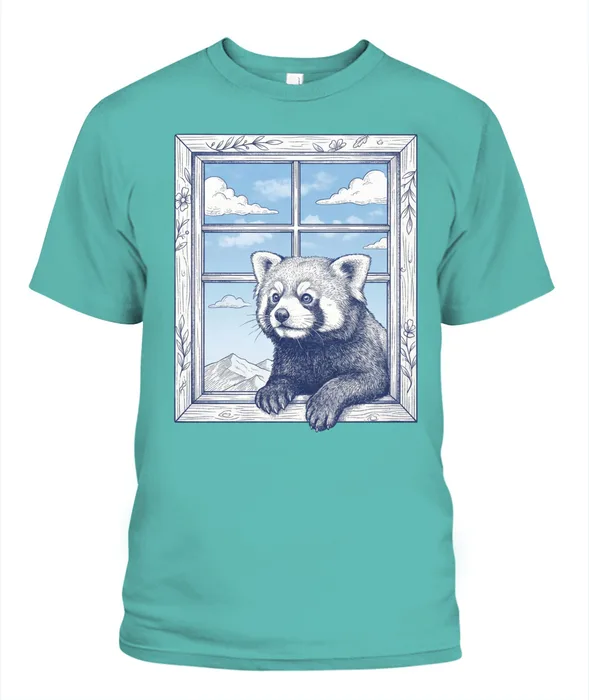 Unisex T-Shirt | Comfort Colors 1717 (US) 90s retro animals + nature 204