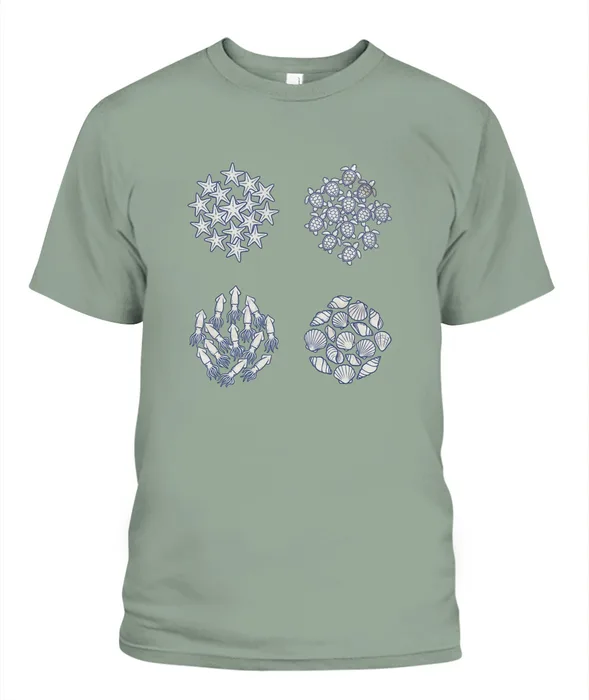 Unisex T-Shirt | Comfort Colors 1717 (US) 90s retro animals + nature 140