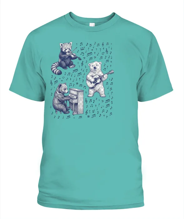 Unisex T-Shirt | Comfort Colors 1717 (US) 90s retro animals + nature 243