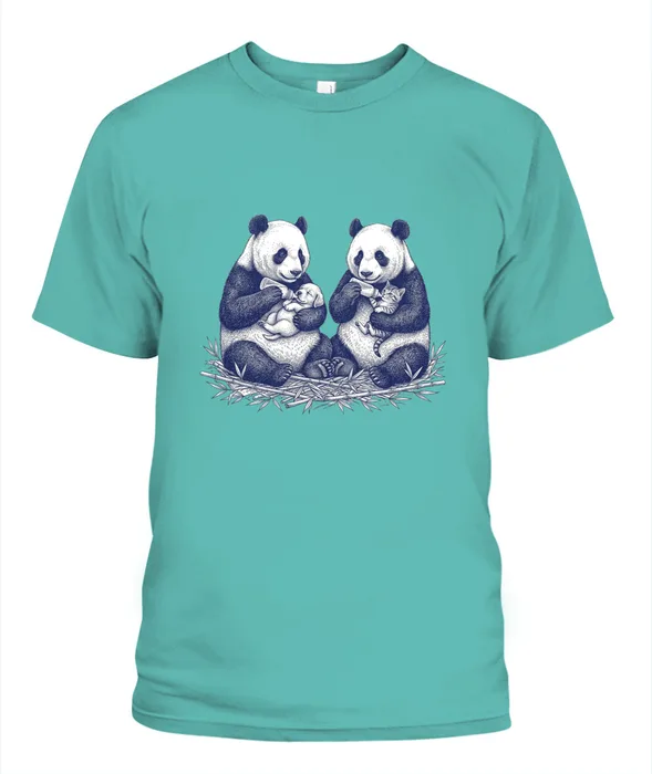 Unisex T-Shirt | Comfort Colors 1717 (US) 90s retro animals + nature 302