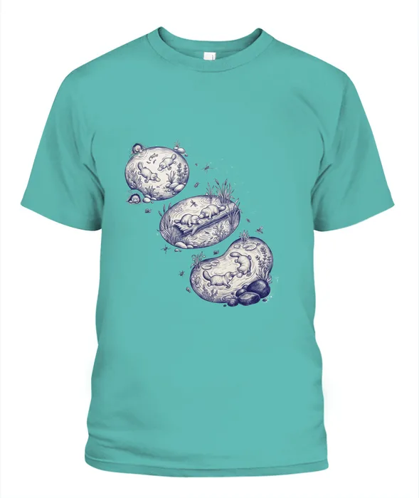 Unisex T-Shirt | Comfort Colors 1717 (US) 90s retro animals + nature 271