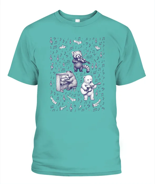 Unisex T-Shirt | Comfort Colors 1717 (US) 90s retro animals + nature 245