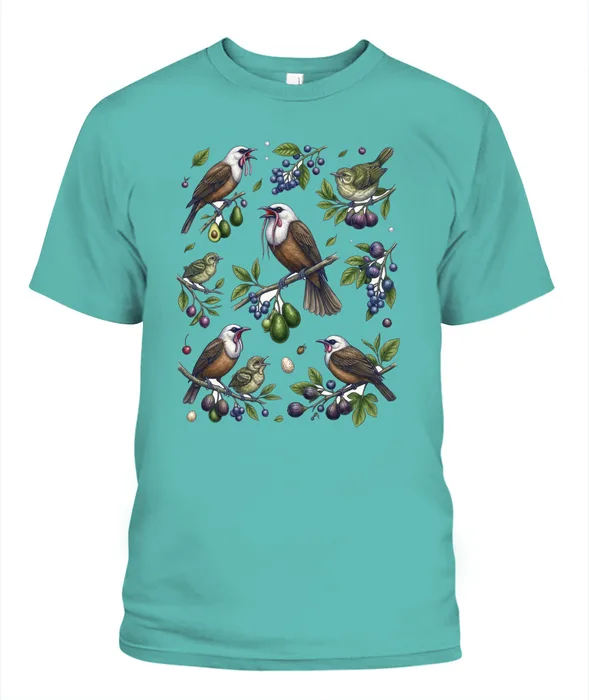 Unisex T-Shirt | Comfort Colors 1717 (US) 90s retro animals + nature 311