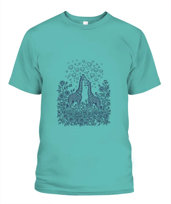 Unisex T-Shirt | Comfort Colors 1717 (US) 90s retro animals + nature 221