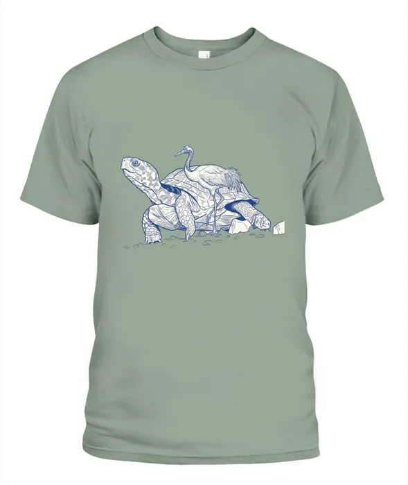 Unisex T-Shirt | Comfort Colors 1717 (US) 90s retro animals + nature 71