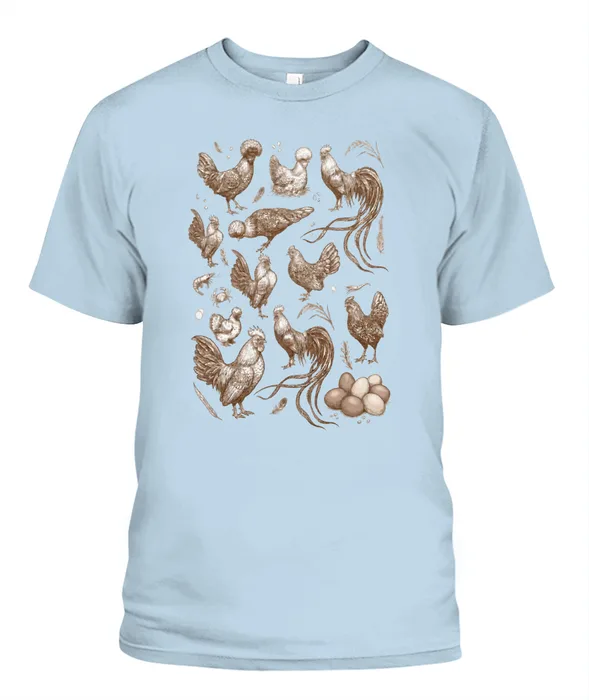 Unisex T-Shirt | Comfort Colors 1717 (US) 90s retro animals + nature 68