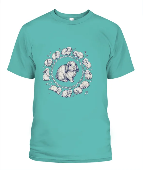 Unisex T-Shirt | Comfort Colors 1717 (US) 90s retro animals + nature 153
