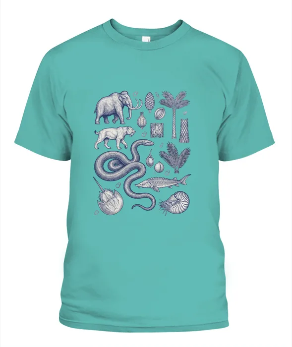 Unisex T-Shirt | Comfort Colors 1717 (US) 90s retro animals + nature 187