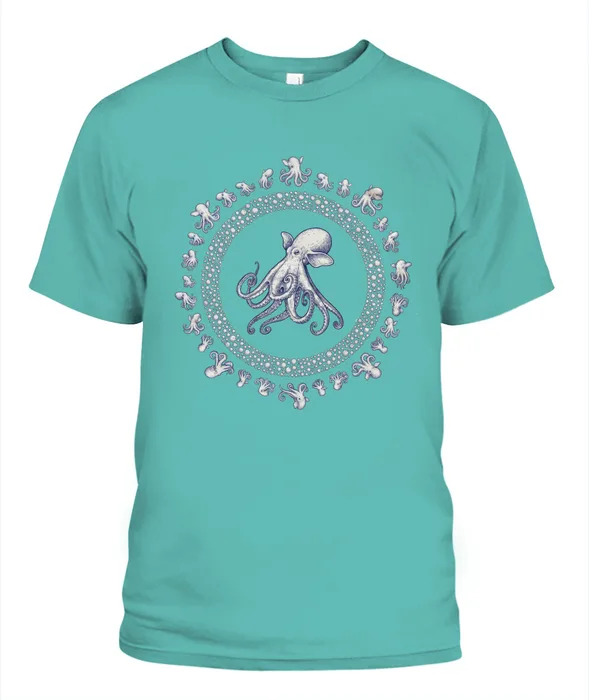 Unisex T-Shirt | Comfort Colors 1717 (US) 90s retro animals + nature 150