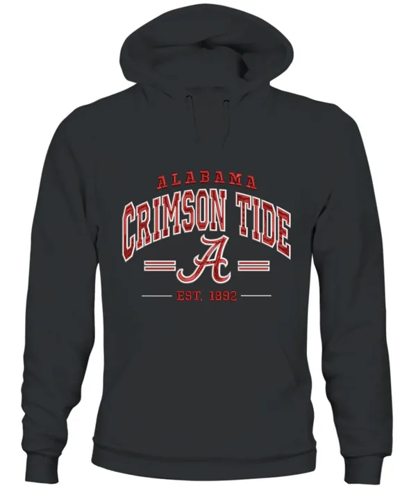 Alabama Crimson Tide Est. 1892 Premium Embroidered – Classic College Football Heritage