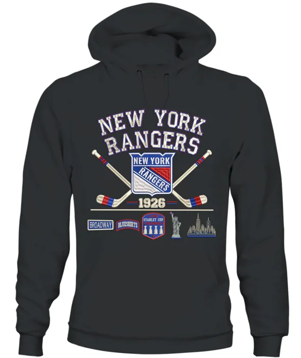 New York Rangers 1926 Premium Embroidered – 4-Time Stanley Cup Champions Heritage NHL