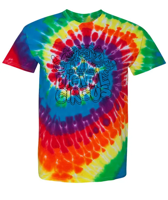 TDAC Limited Tie Dye T shirt