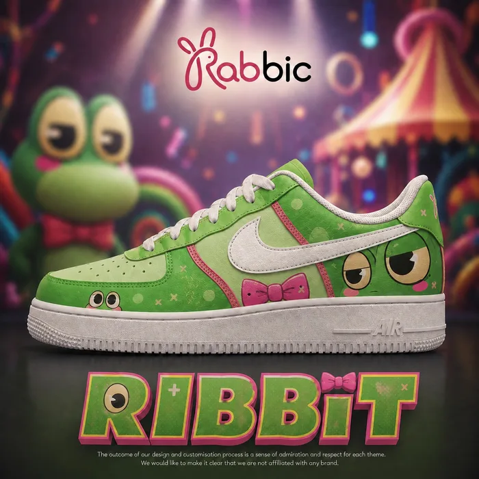 Ribbit - TADC AF1 Shoes