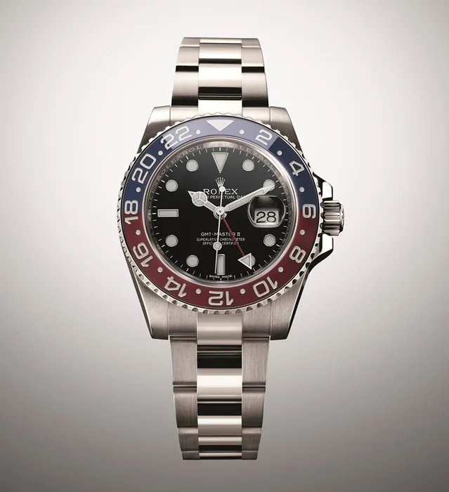 Rolex 116719 GMT-Master II 18K White Gold Pepsi Ceramic Bezel Men's Watch