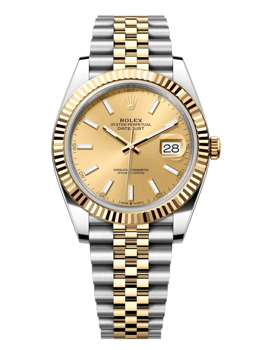 Rolex DateJust Ii Goldmix Multicolor Selection 41mm,Golden Watch