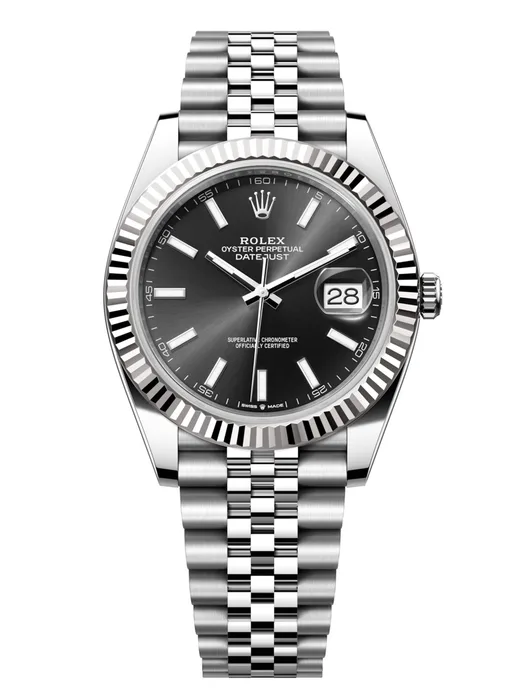 Rolex DATEJUST 41 Oyster, 41 mm, Oystersteel and white gold watch