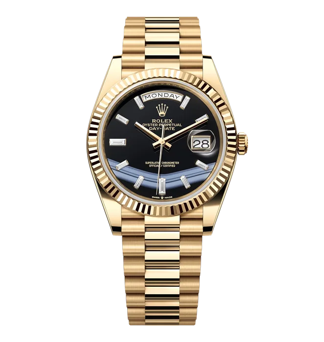 Rolex DAY-DATE 40 Oyster, 40 mm, yellow gold watch