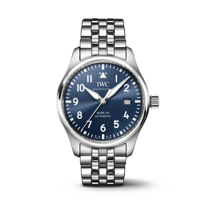 IWC Pilot's Mark XX Automatic Blue Dial Steel Men's Watch