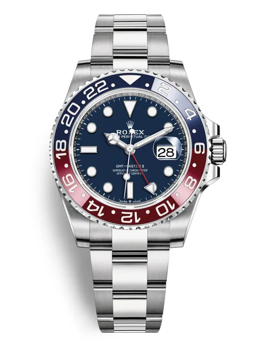 Rolex GMT-Master II Oyster, 40 mm, white gold M126719BLRO-0003 Watch