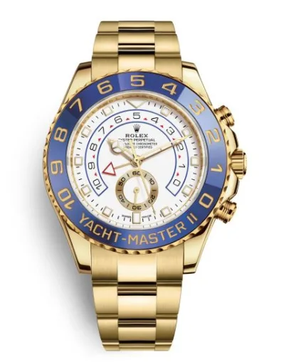 Rolex Yacht-Master II, 18k Yellow Gold, 44mm, Ref# 116688-0002 Watch