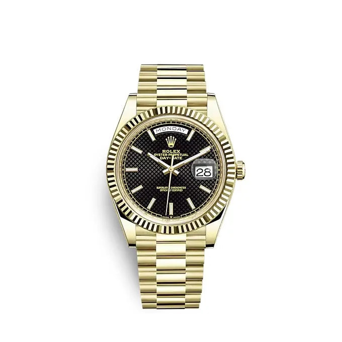 Rolex Day-Date 40 Yellow gold Ref# 228238-0007 Watch