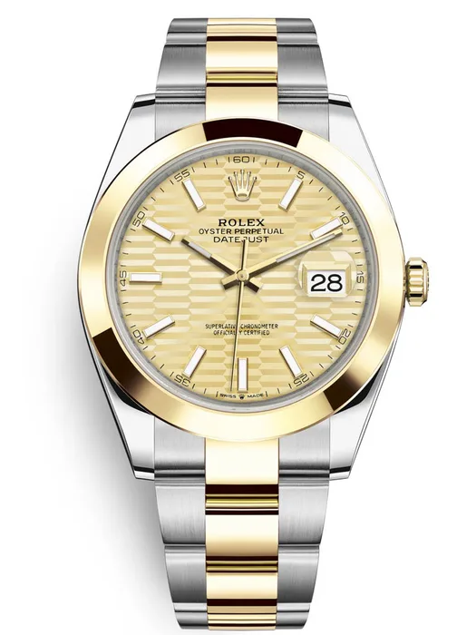 Rolex Datejust, Oystersteel and 18k Yellow Gold, Ref# 126303-002 Watch