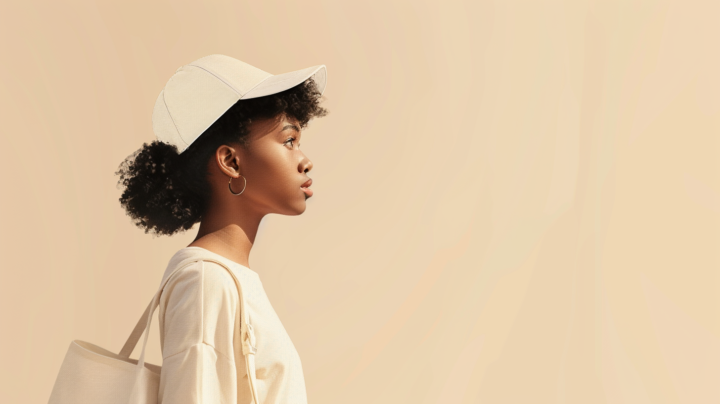 Minimal Line Art Afro