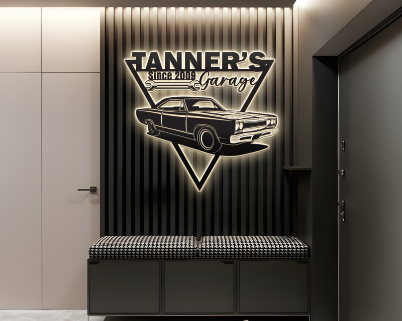 Elevate yourElevate your brand with tailor-made metal signs, logos, and identity features