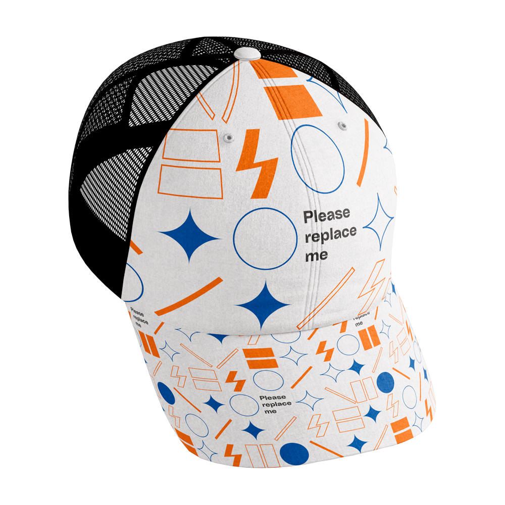 AOP Mesh Back Classic Cap (CN)