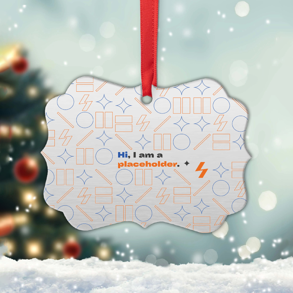 Aluminum Ornament - Medallion (US)