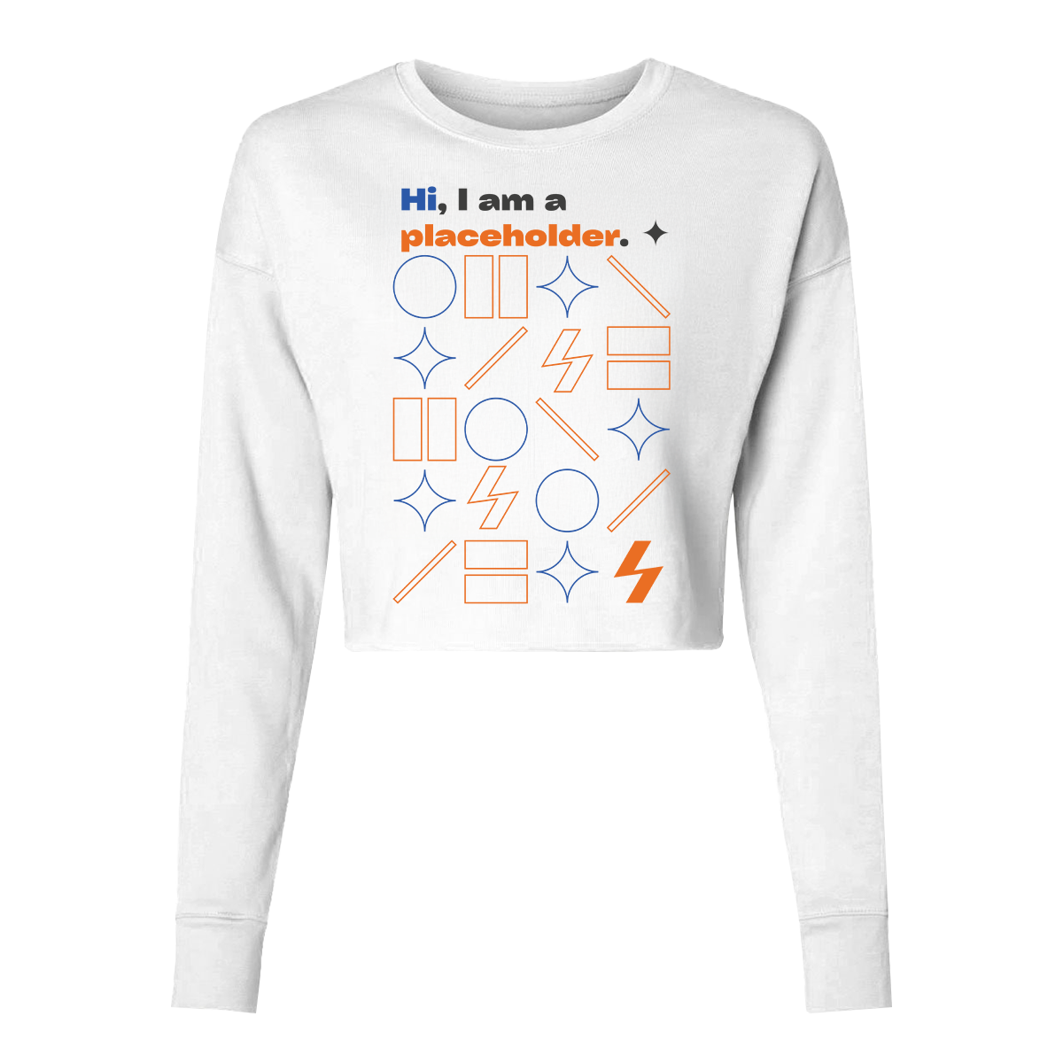 Lady's Cropped Sweatshirt | Bella + Canvas 7503 (US Label)