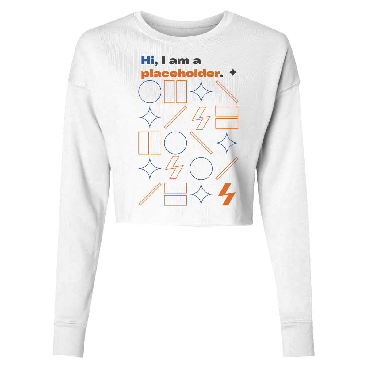 Lady's Cropped Sweatshirt | Bella + Canvas 7503 (US)