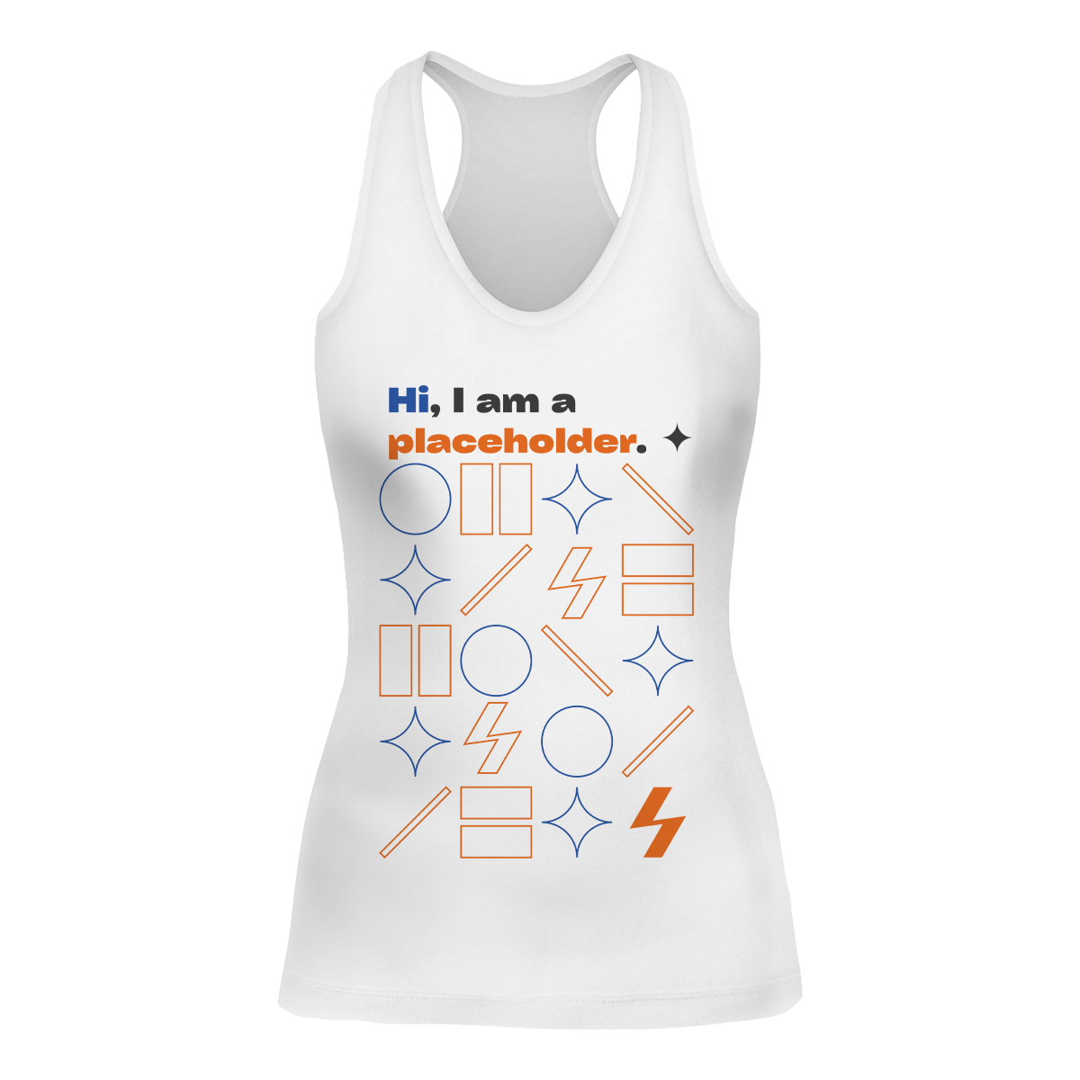 Lady's Racerback Tank | Next Level 1533 (US Label)