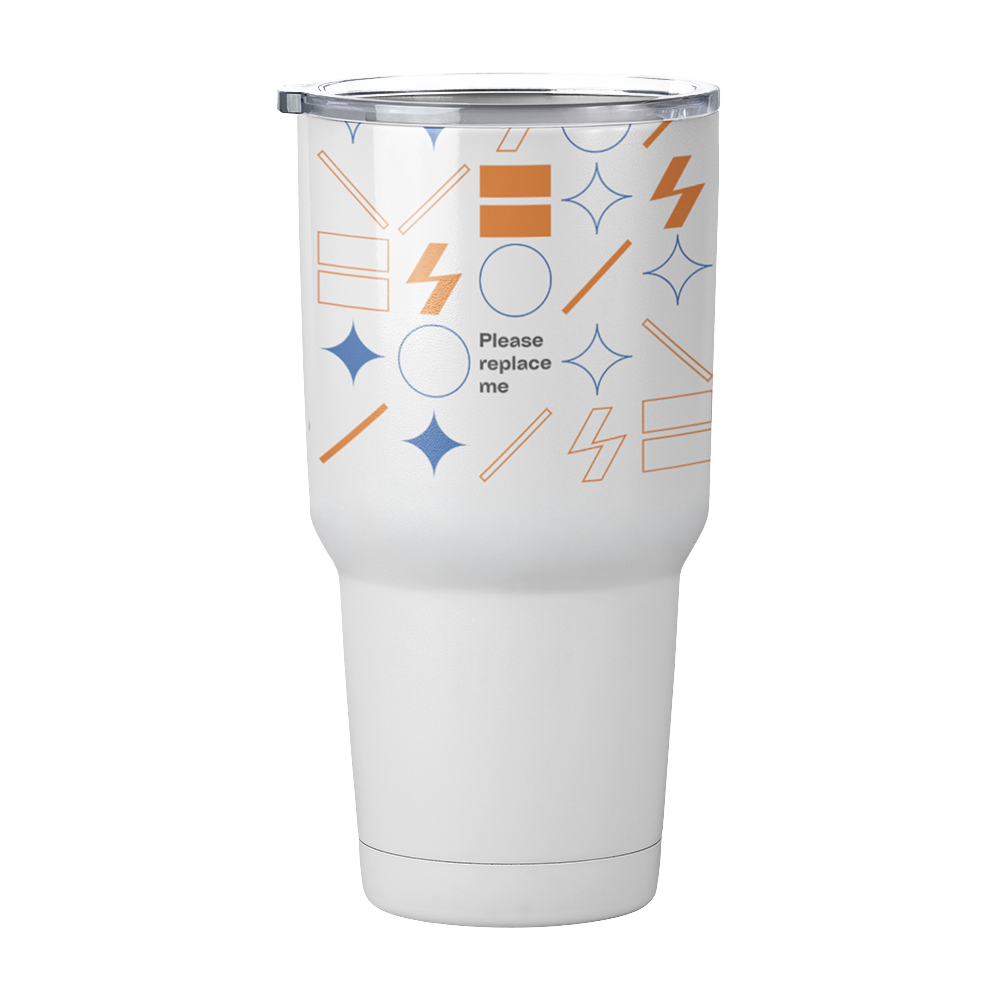 Tumbler 30oz - Half Print (US)