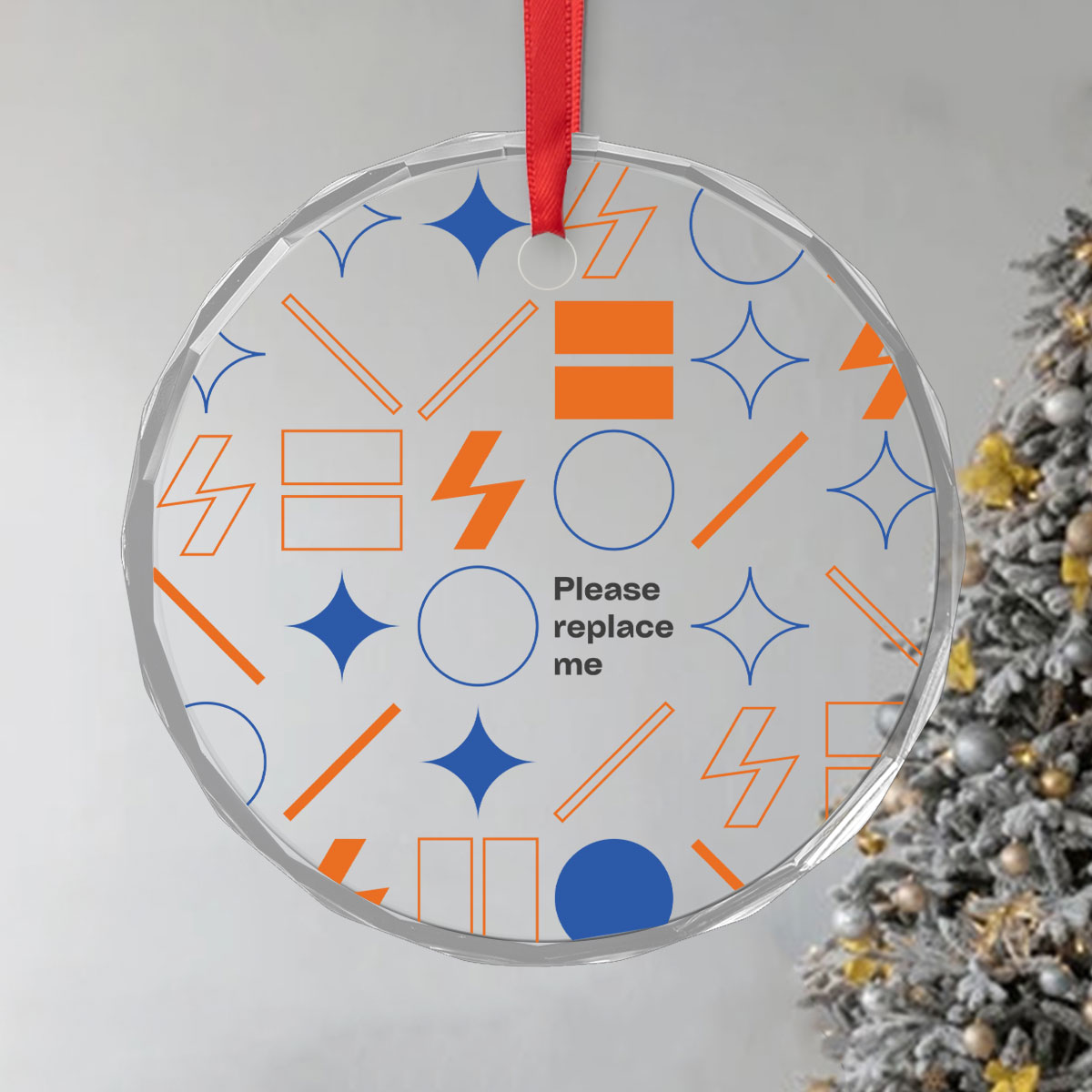 Glass Ornament - Circle (EU)