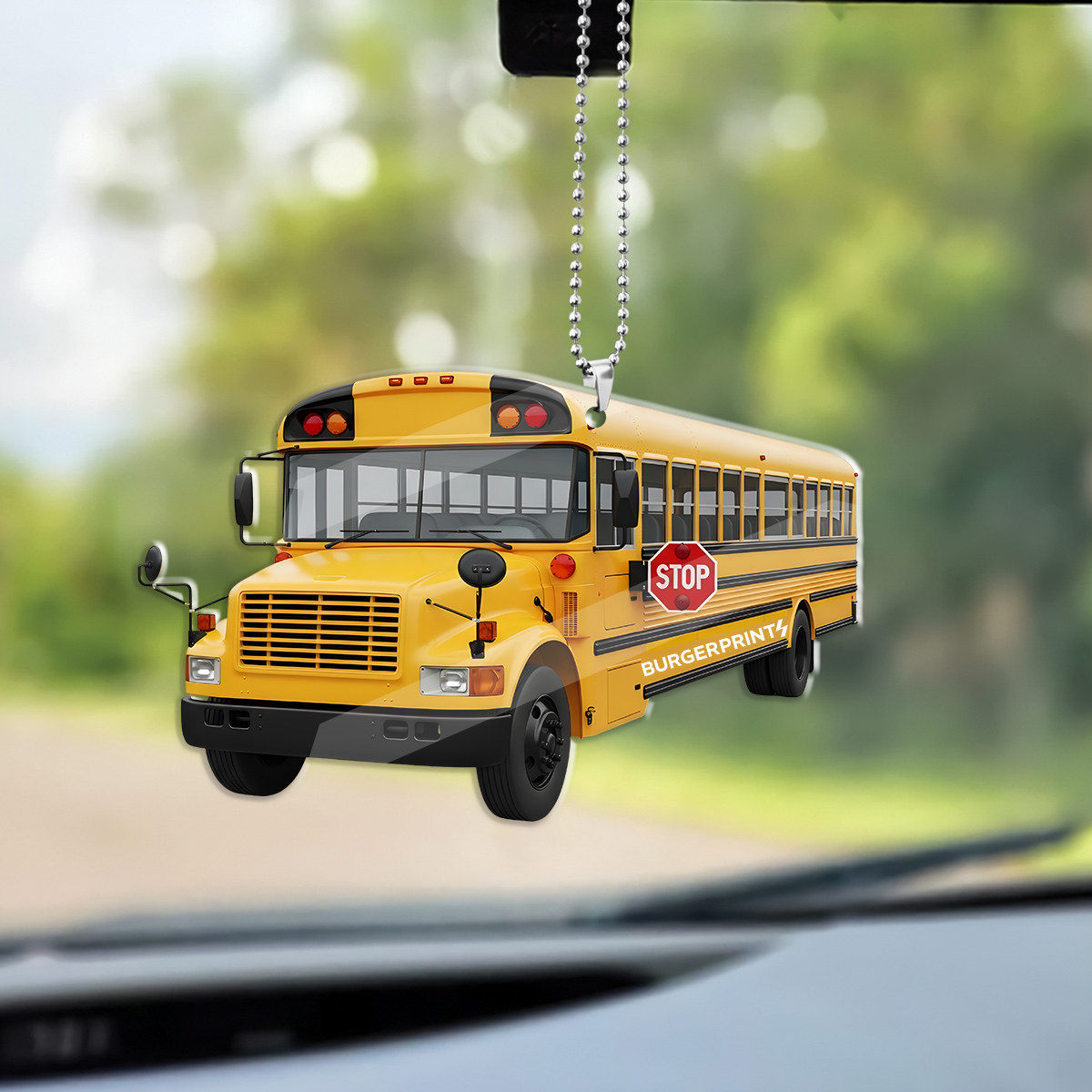 Acrylic Car Ornament - Custom Shape - 1 Side (US)