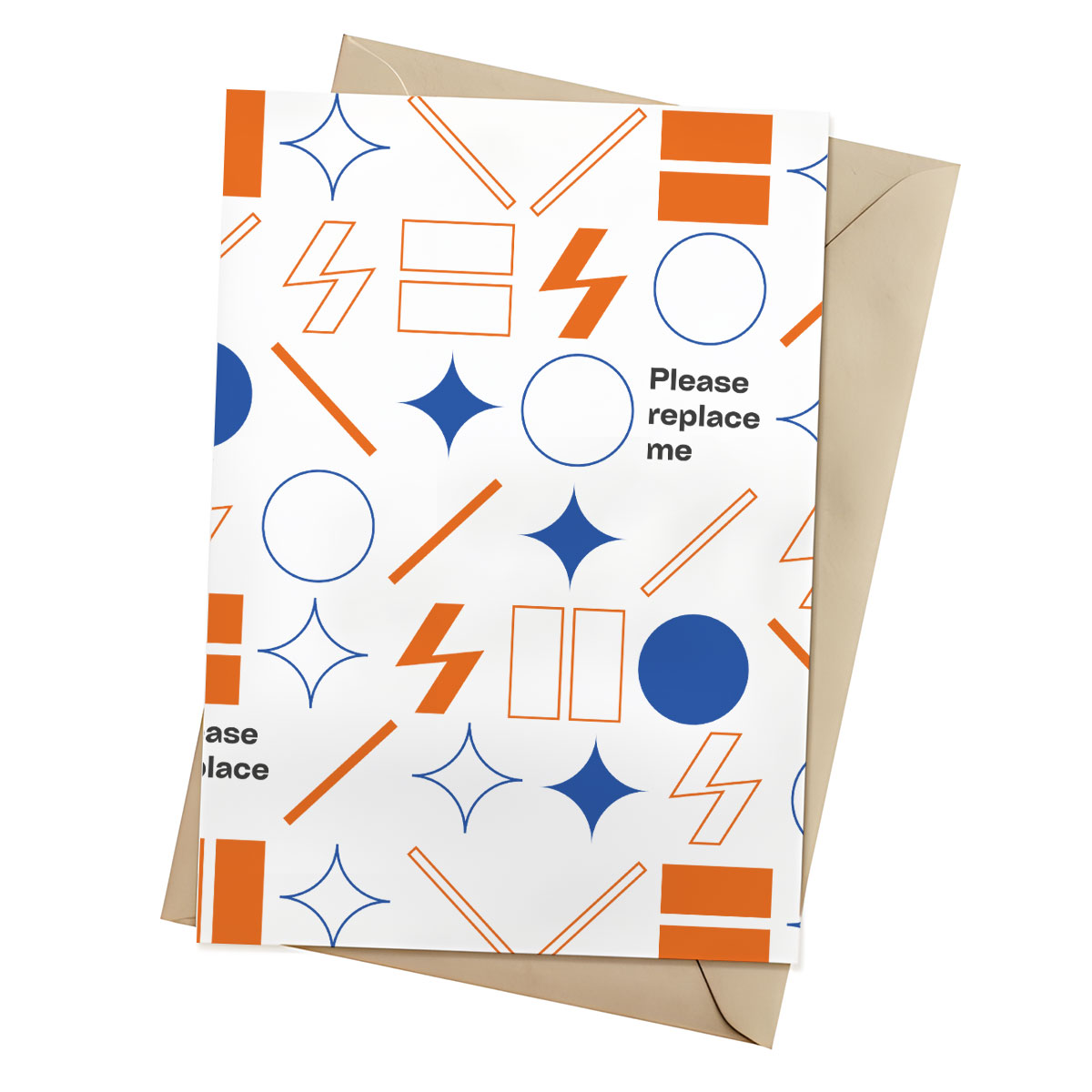 Flat Greeting Card (US Label)