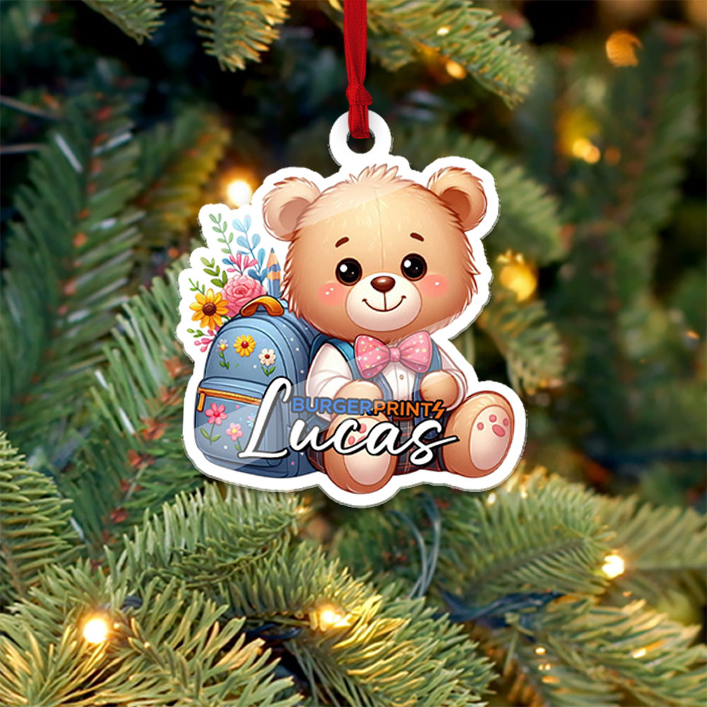 Acrylic Ornament - Custom Shape - 1 Side (US)
