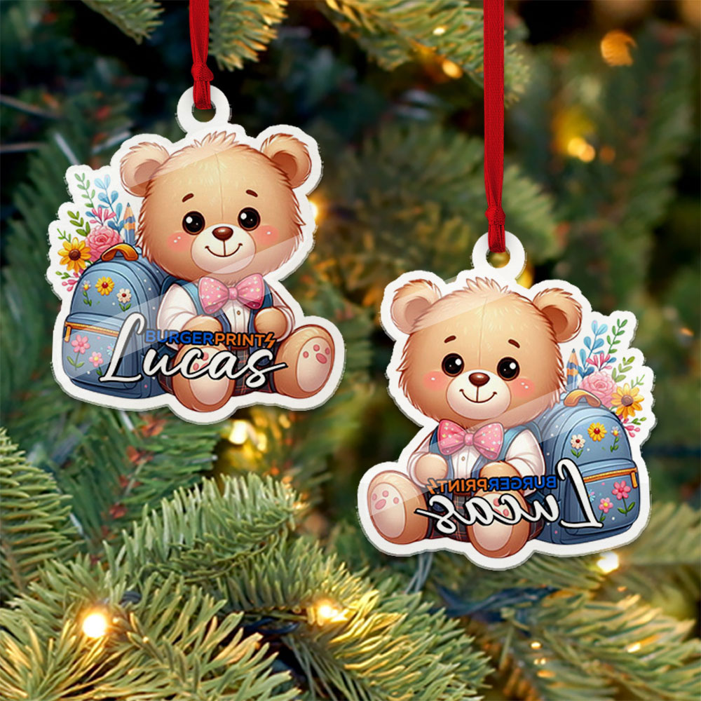 Acrylic Ornament - Custom Shape - 2 Sides (US)
