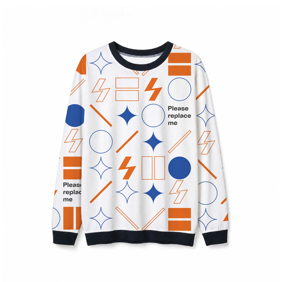 AOP Men's Crewneck Sweatshirt (US)