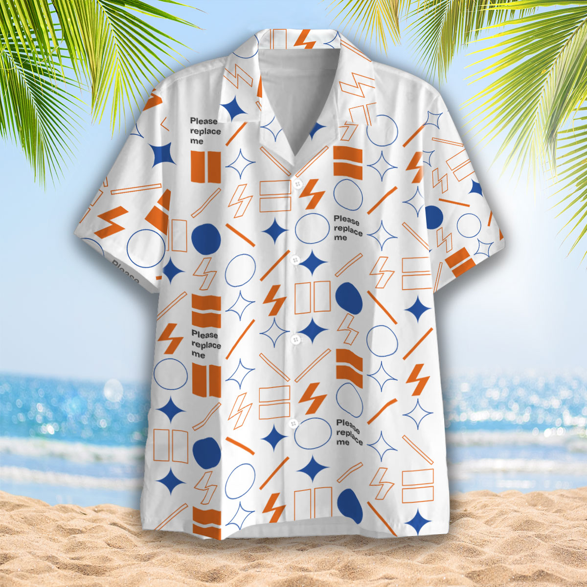 AOP Men's Hawaiian Shirt (US)